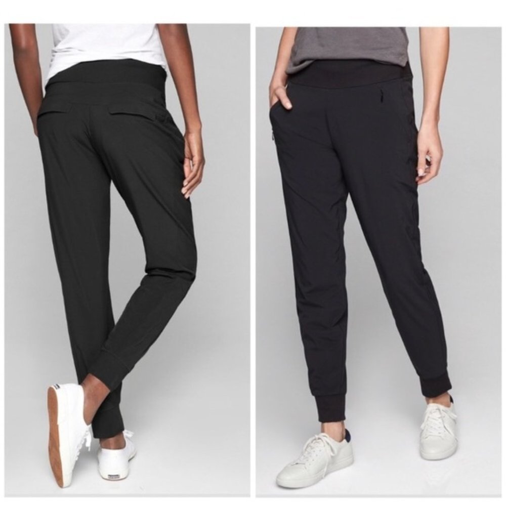 Athleta Soho lined joggers, Sz. 4